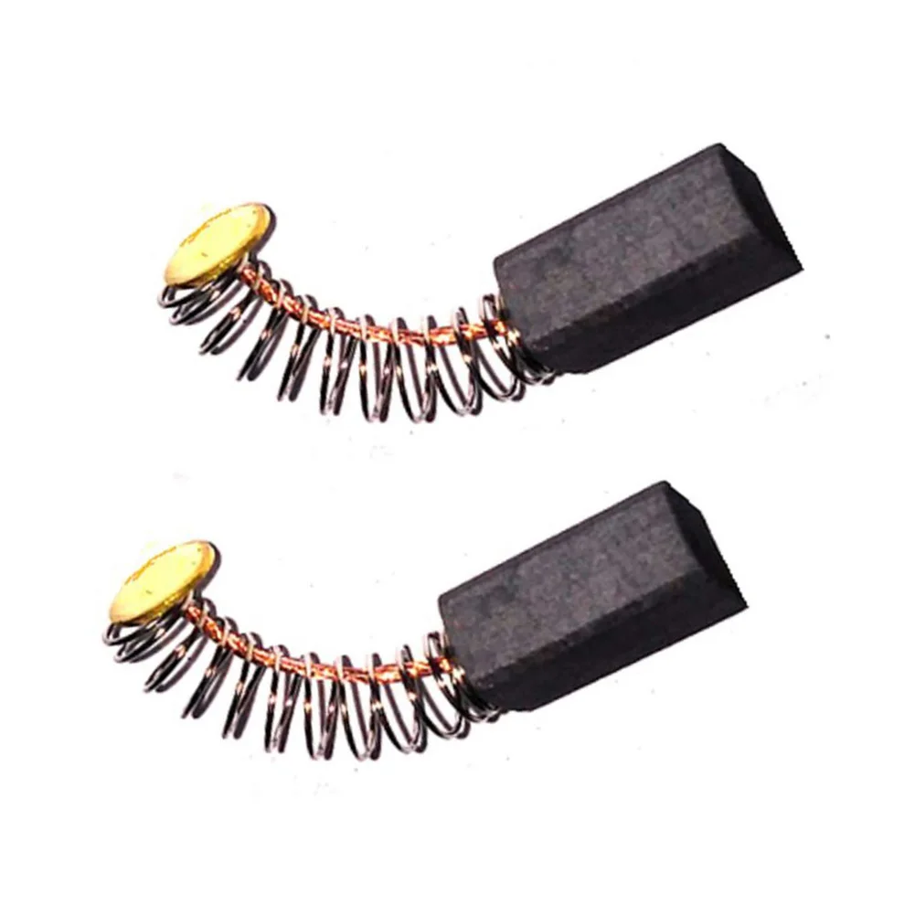 

Spare Carbon brushes Workshop Replacement 6x8x14mm Electric drills Equipment For Power Tools Motor 2pcs Part Hot