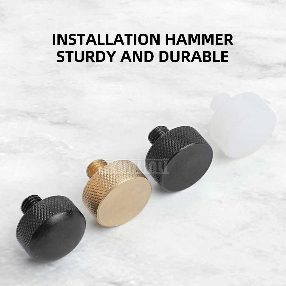 Martillo multifuncional de acero inoxidable para carpintería, joyería, cabeza redonda, herramienta de modelado de reparación de oro y plata de goma DIY
