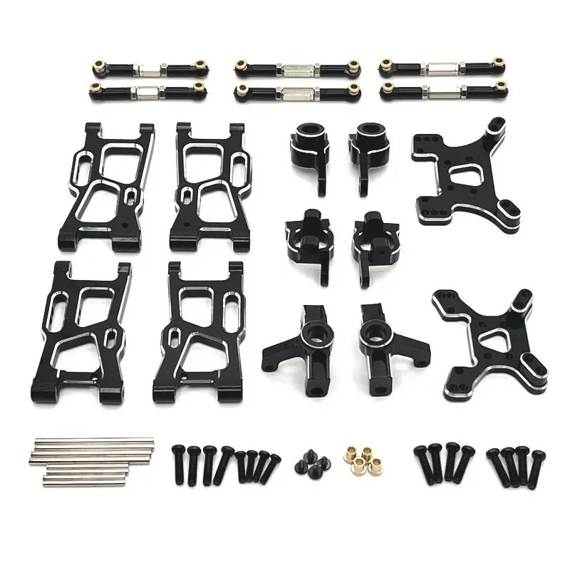

for Wltoys 144001 144002 144010 124008 124016 124017 124018 124019 RIaarIo XDKJ-001 XDKJ-006 AM-X12 RC Car Metal Suspension Arm