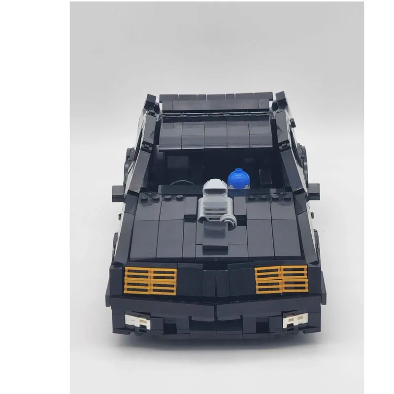 MOC-187858 Nero Nuovo V8 Interceptor Auto Da Corsa di Montaggio Cuciture Building Block Modello 1221 Parti MOC Creativo Building Block giocattolo