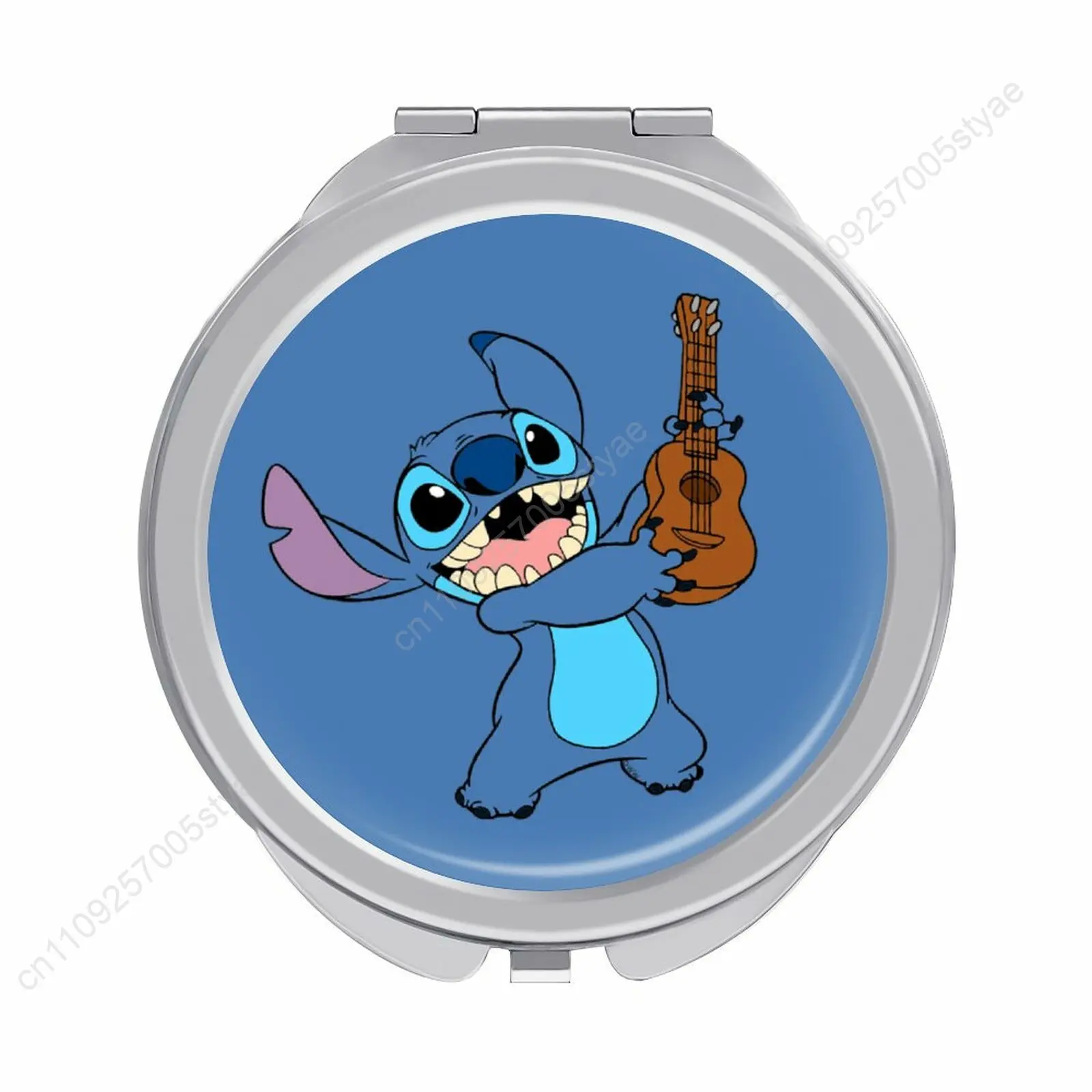 

Stitch Makeup Mirror Disney Cartoon Custom Mirror Design Your Photos Logo Text Portable Travel Holiday Parties Souvenir