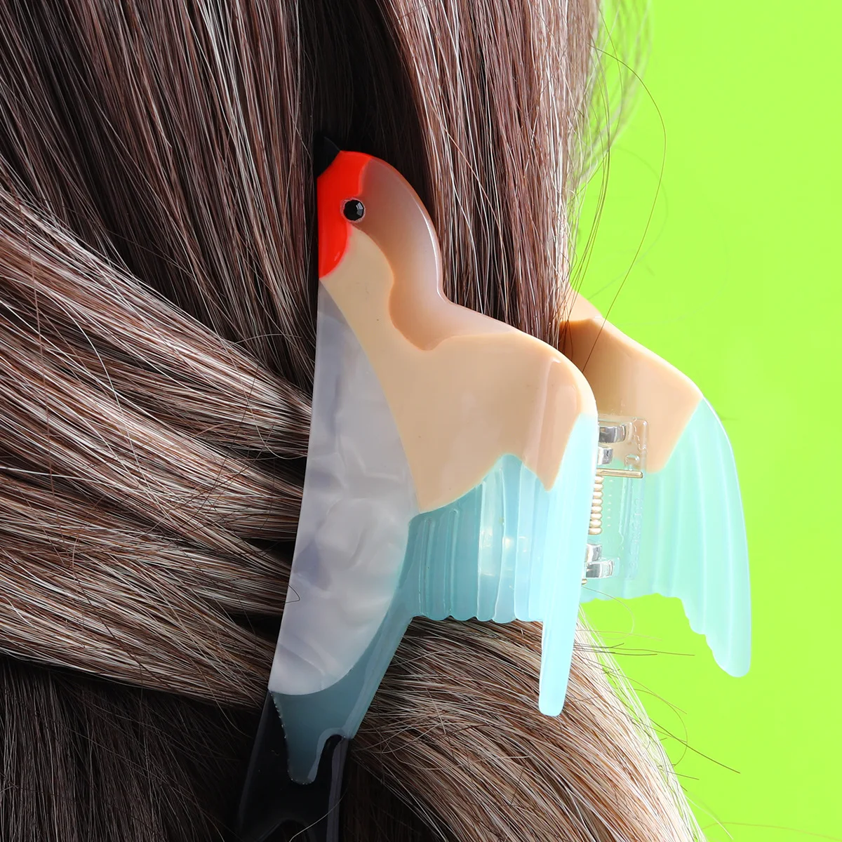 Acetate Swallow Hair Clip New Design Headwear Bird Shape Shark Hairpin Hair Claw For Women Girls Hair Accessories Tool Gifts