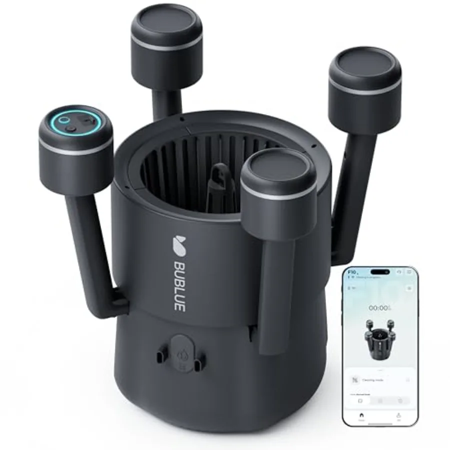 Robotic Surface Skimmer Pool Cleaner with Powerful Suction Dual Motor 5L Filter Dual Cleaning Modes App Control One-Tap Docking