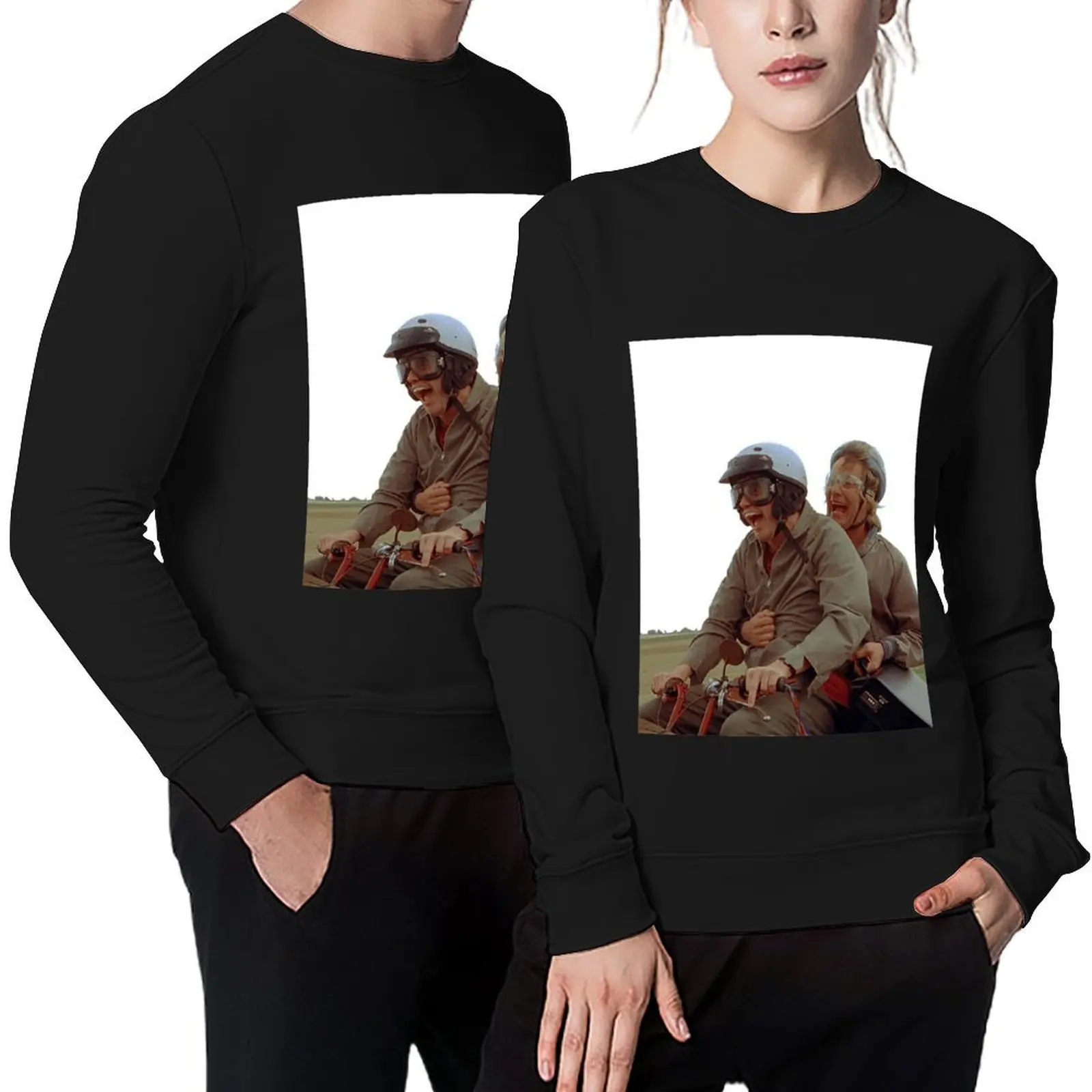 

Dumb and DumberDumb and Dumber Bike Ride Pullover tracksuit men anime clothes men's autumn clothes autumn winter man sweatshirt
