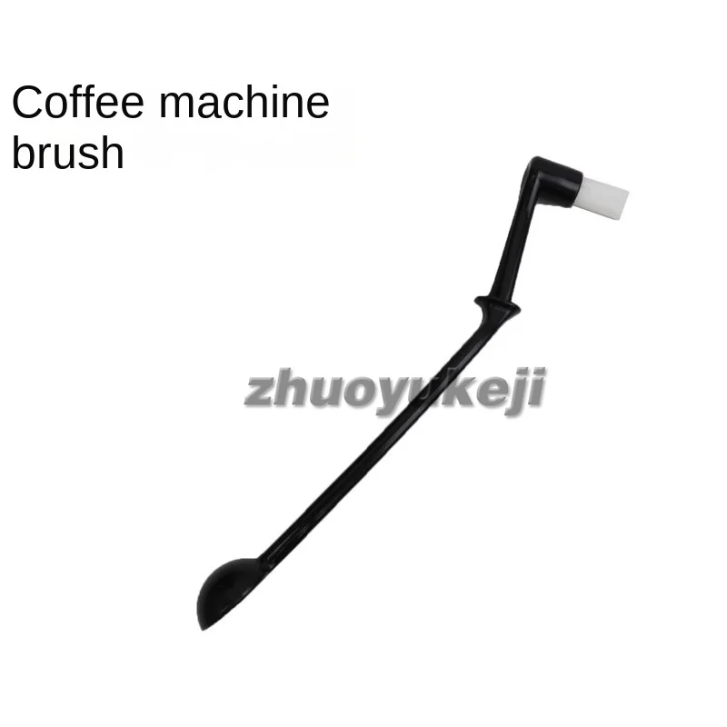 Semi-automatic coffee machine cleaning brush, plastic brewing, burner cleaning, anti-scalding coffee painting