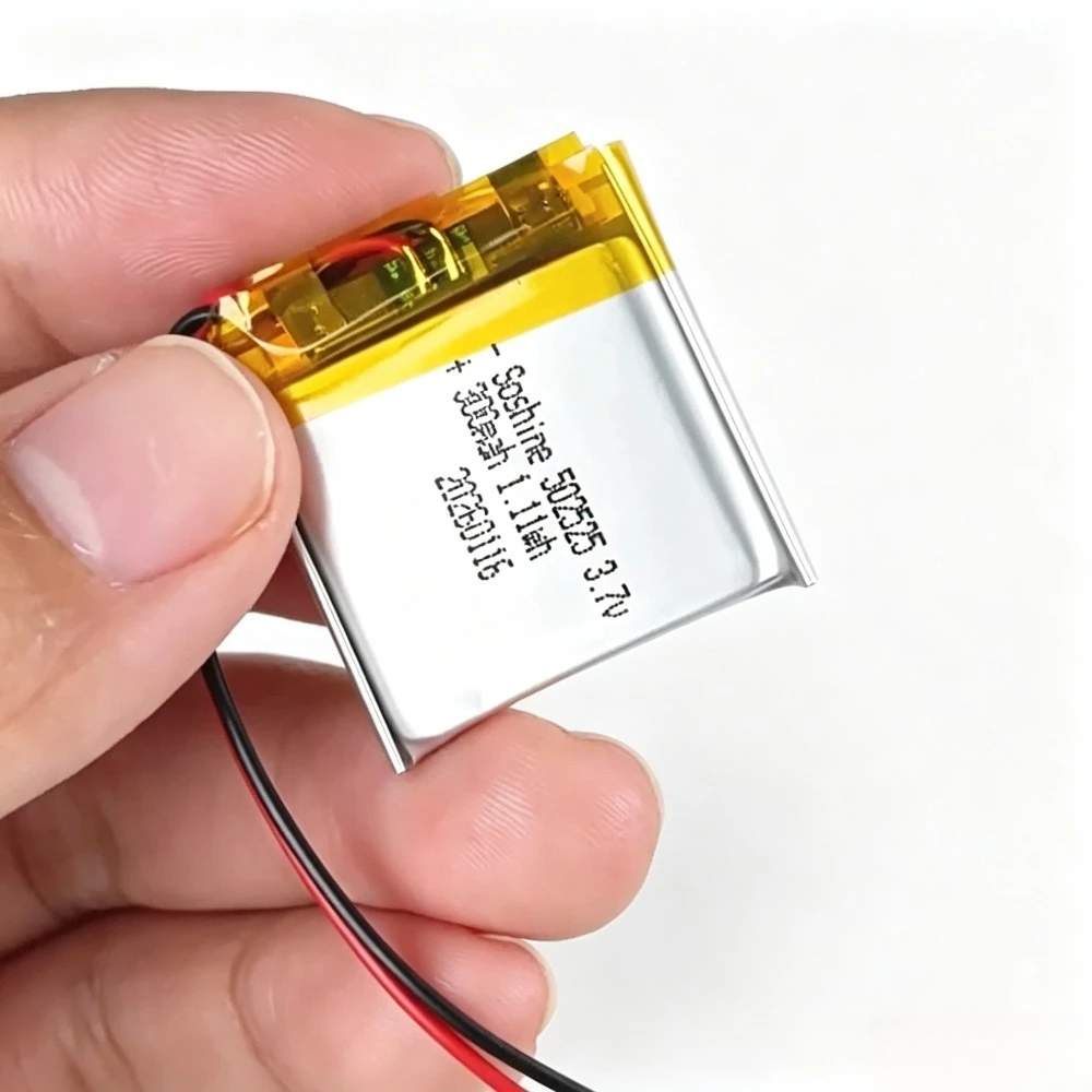 NEW 502525 3.7V 300mAh Rechargeable Lithium Polymer Li-ion Battery for Bluetooth Headset Mouse Bracelet Wrist Watch MP3