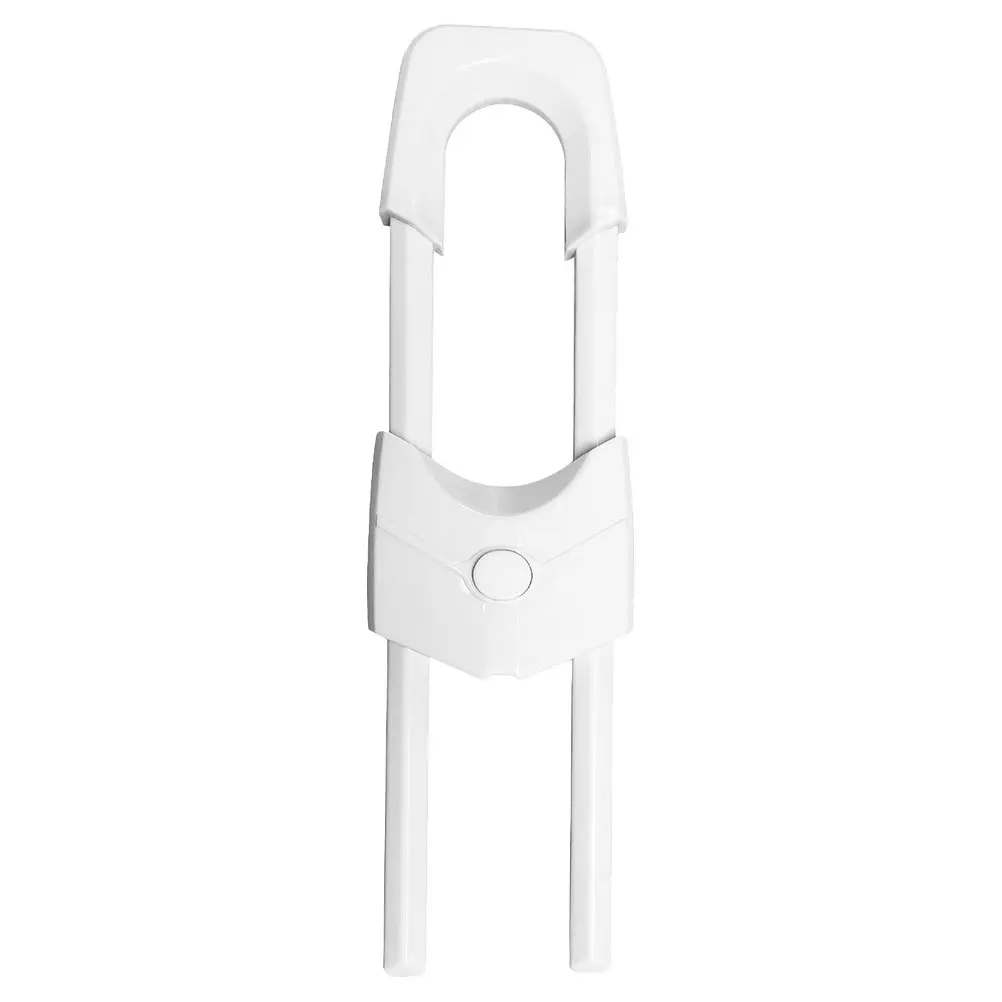 

Durable Baby Proof Cabinet Lock Plastic U Shape Child Proof Lock Child Safety Door Latch for Cabinets Cabinet Locks for Babies