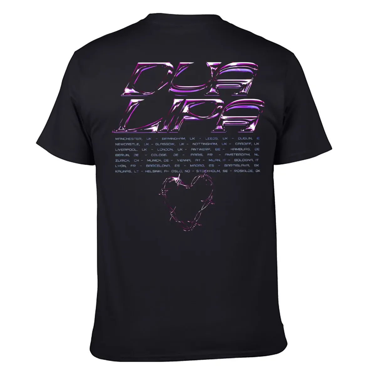Classic casual cotton T-shirt for men and women