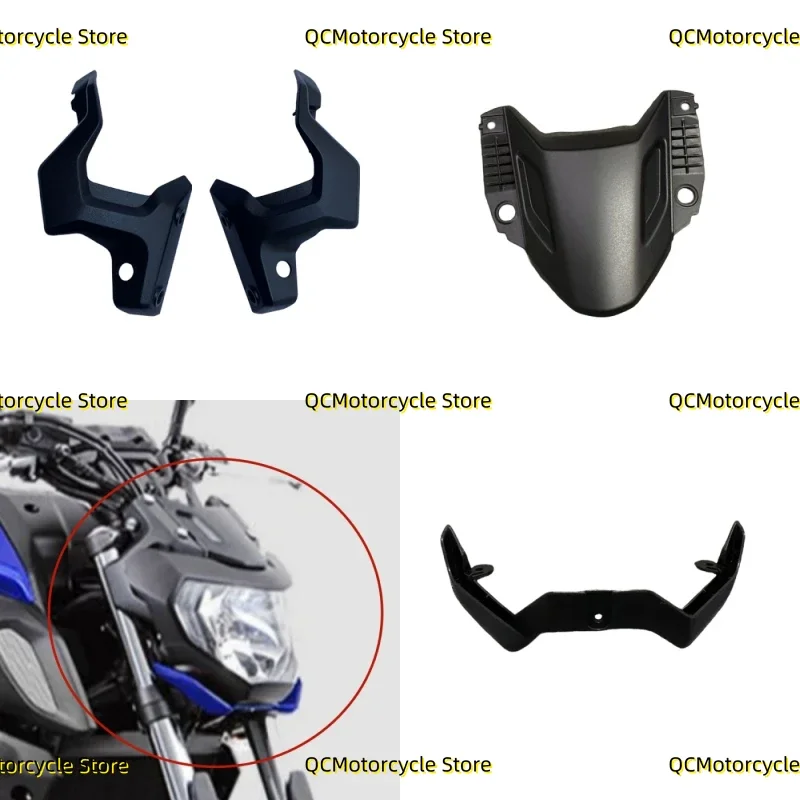 unpainted Front Section Fairing Headlight Shroud Cover Front Upper Nose Hood Fit For YAMAHA FZ07 MT07 FZ-07 MT-07 2018-2020