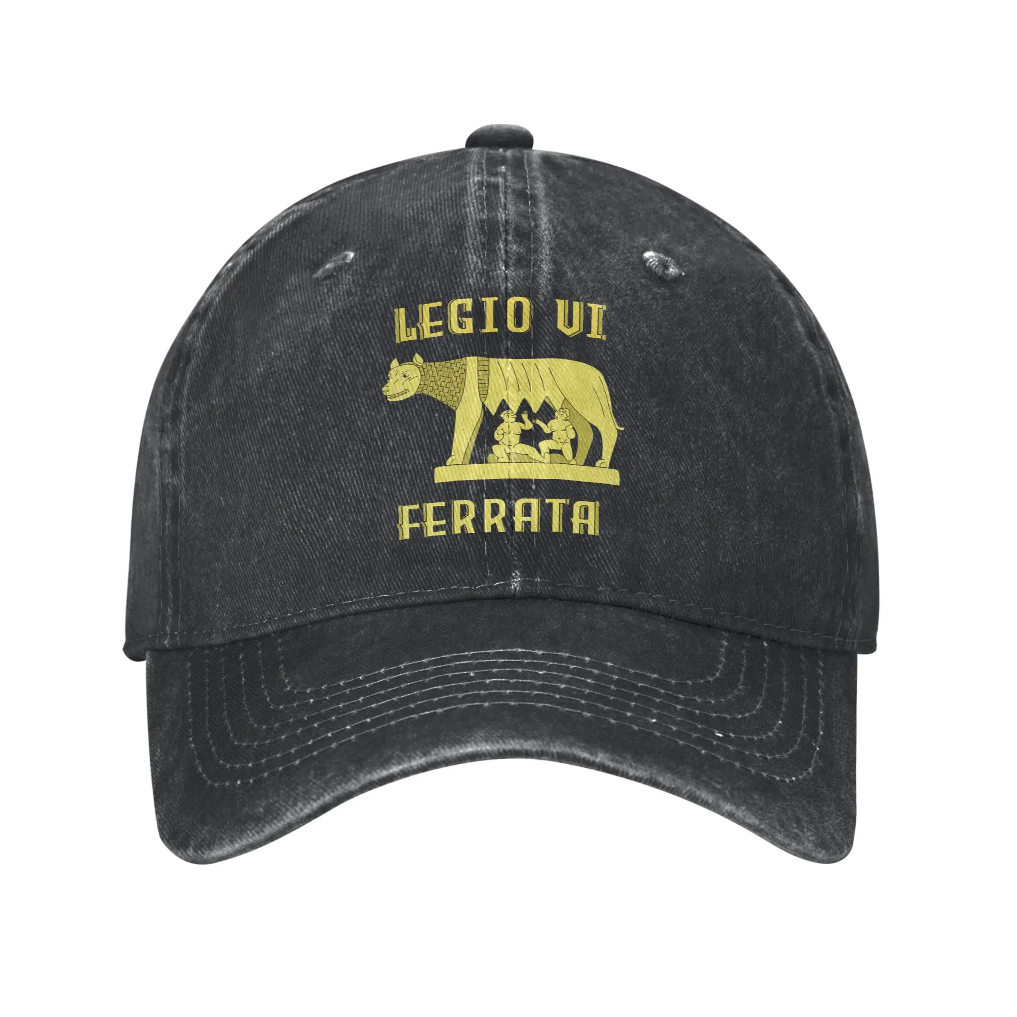 Legio VI Ferrata Roman Legion Empire Pedites Legionary Washed Baseball Cap  Vintage Sun Trucker Hat Summer Outdoor Baseball Caps