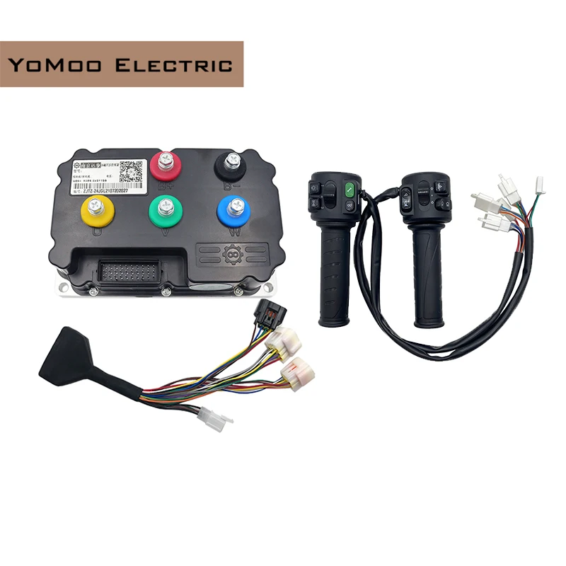 

Fardriver ND72530 48V-72V 350A 6KW 100KMH BLDC Sine Wave Motor Controller With T08 Throttle For Electric Motorcycles scooter