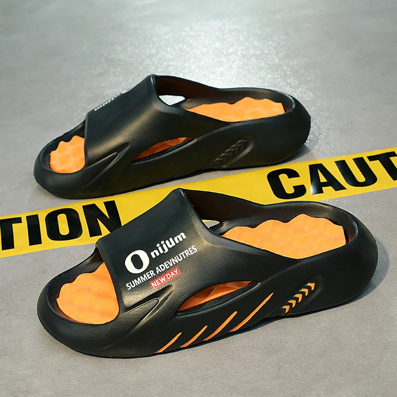 

Men Slippers EVA Soft Bedroom Cute Luxury House Summer Orginal Women Sandals Brand Comfortable High Quality Unisex Design Casual