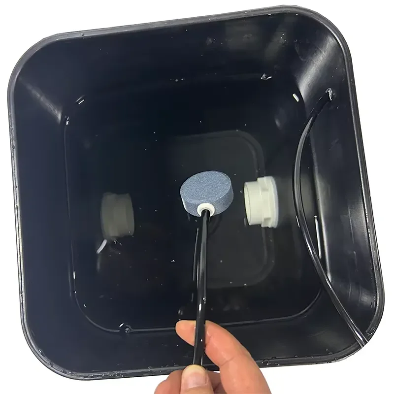 Gallon 6 Six Buckets Recirculating Hydroponic System With Water Chiller