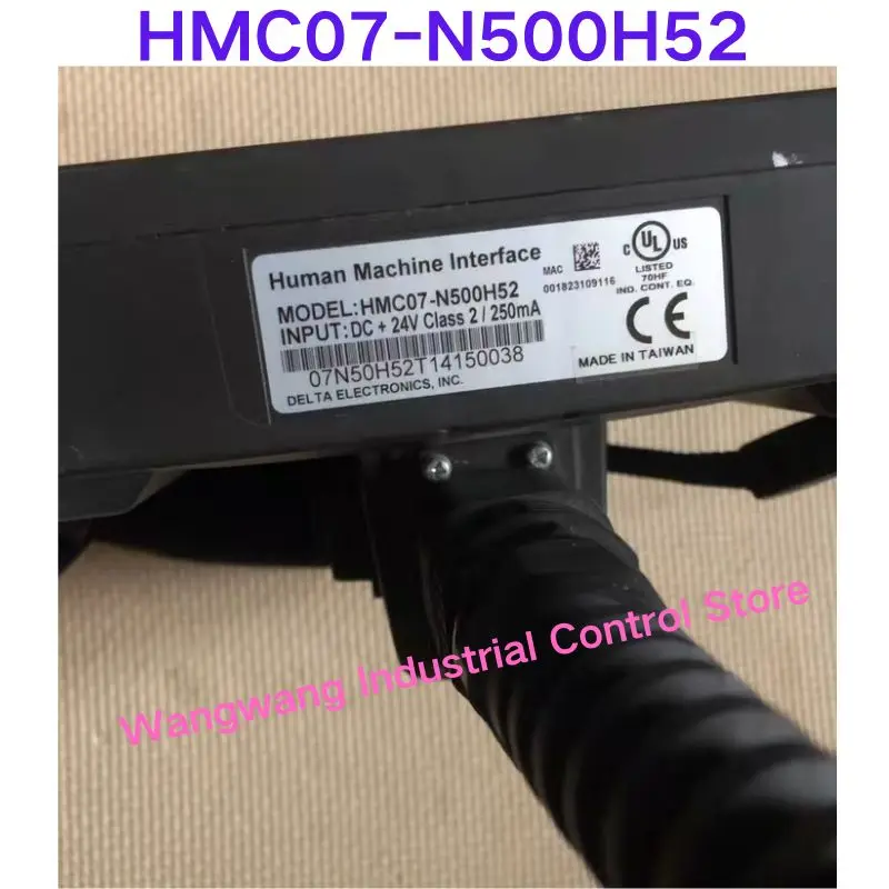 Second-hand test OK  ，Touch screen human-machine interface HMC07-N500H52