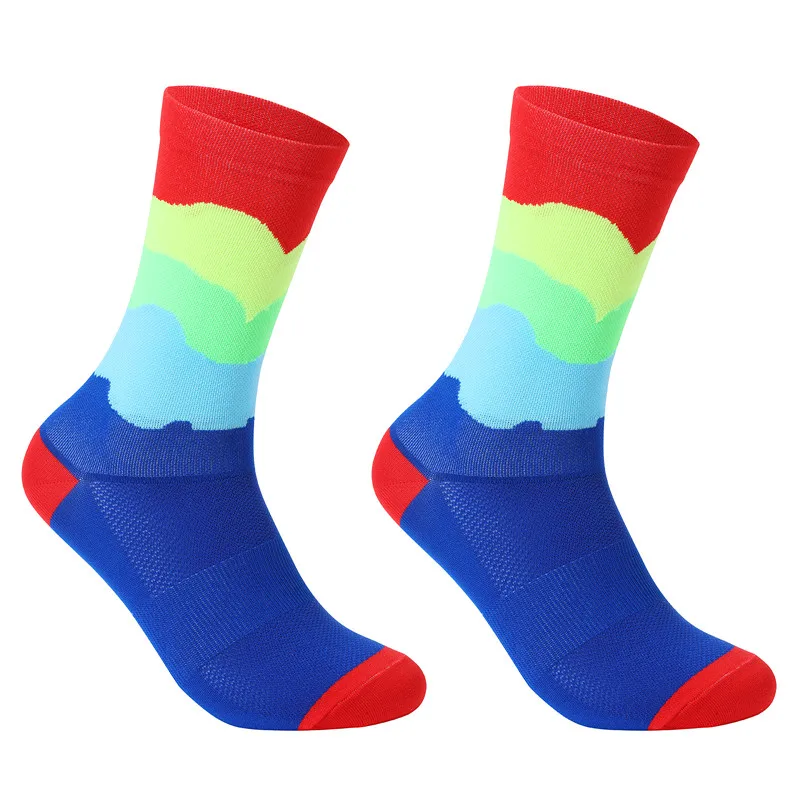 New Sport Socks Unisex Cycling Socks Men Outdoor Sports Socks Bike Footwear for Road Bike Socks Running Basketball Socks