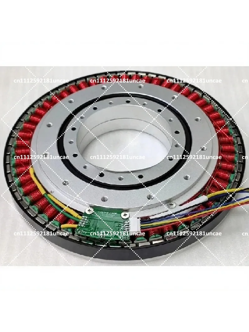 10Nm Large Permanent Magnet Brushless DC Motor 54N60P Hollow Shaft Ultra-Thin Low-Speed High Torque
