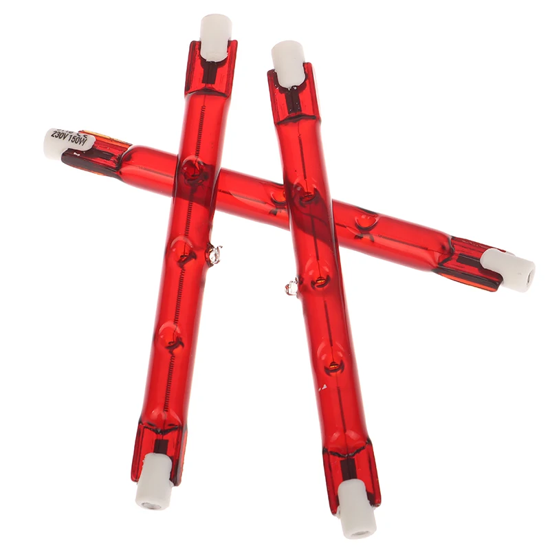 1Pc 150/200/300W Halogen Lamp 115MM Double Ended Linear R7s Halogen Light Bulb AC230V Household Decor R7s Halogen Bulb