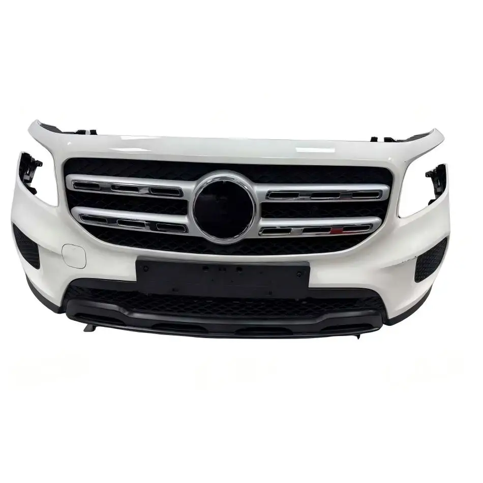 GLB180 GLB200 W247 Bumper Body Kit Towing Hitch LED Lights Fenders Hood for Front/Rear Bumpers Bolt-On