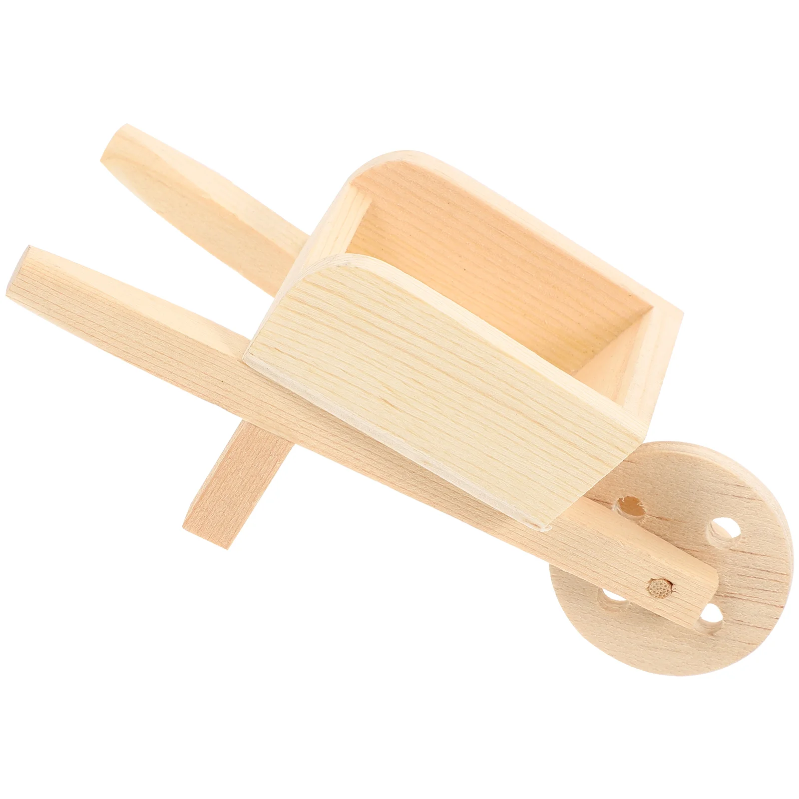 Simulation Model Mini Farm Wheelbarrow Stamp Tiny Shopping Wheelbarrows