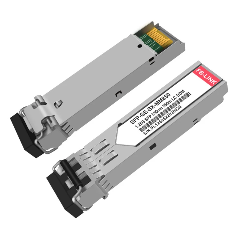 1.25G SX 850nm 550M 1G SFP module LC Transceiver Fiber optic Module for Cisco Mikrotik ubiquiti Mellanox Ethernet switch