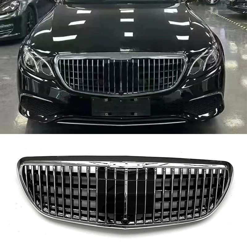 Car Front Grille Grill For Mercedes Benz E-Class W213 Executive Edition 2016 2017 2018 2019 2020 Tuning Accessories ABS Grills