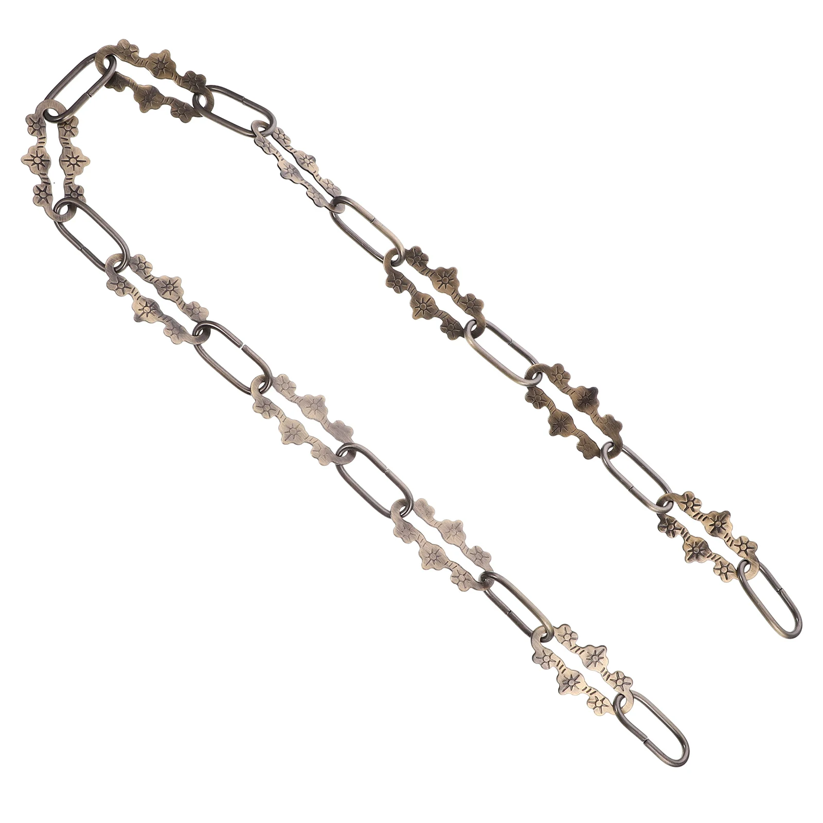 Heavy Duty Metal Hanging Extension For Lamp Chandelier Decorative Light Fixture Pendant Chain Adjustable Length Copper Finish