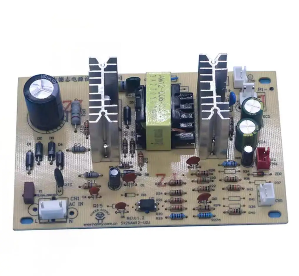 DC12V/6A Water Dispenser Parts Refrigeration Plug Type Electronic Cooling Control Board 122*81MM