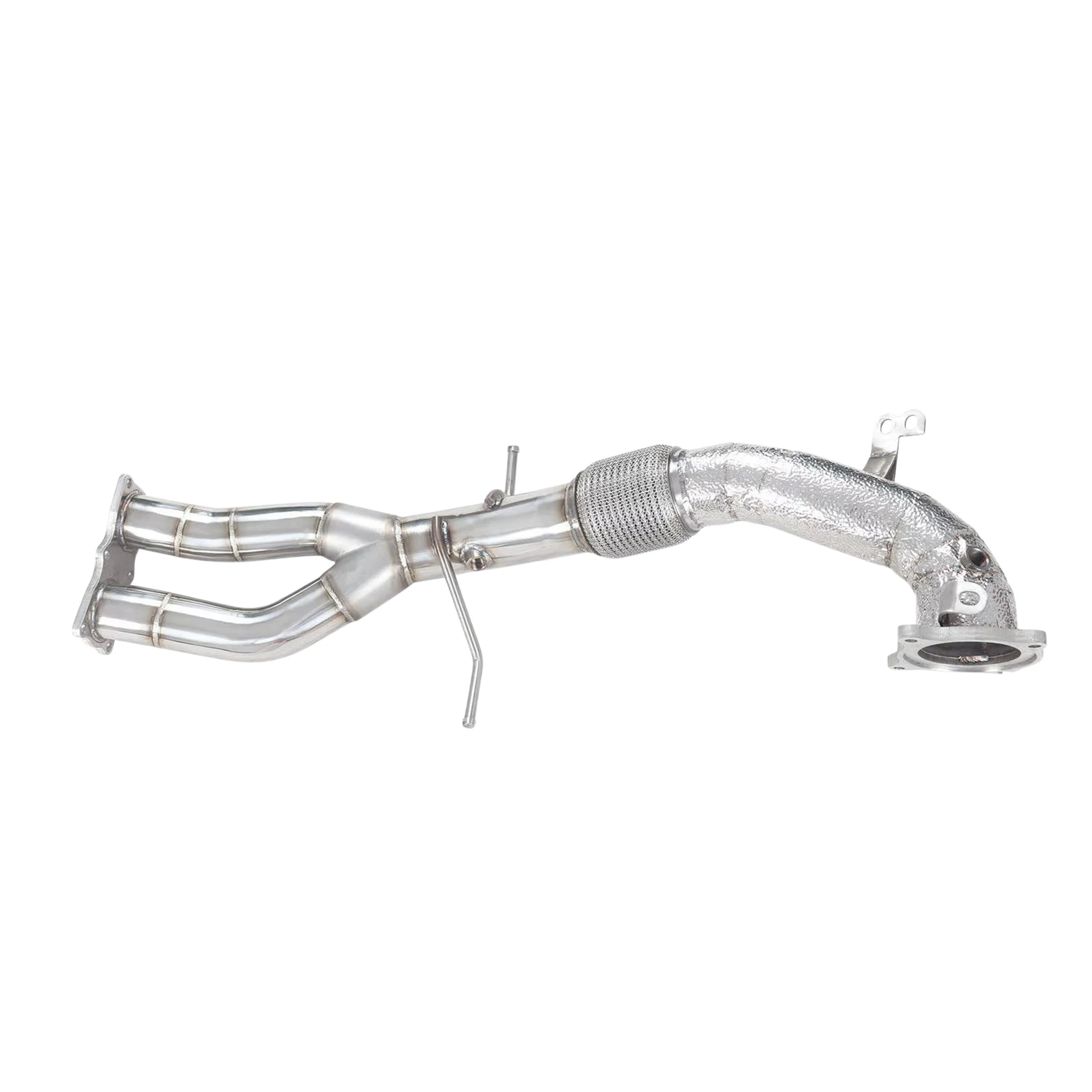 

YT High-Flow Stainless Steel Straight-Through Heat-Insulated Header for Volvo V60, S60, XC60 3.0T