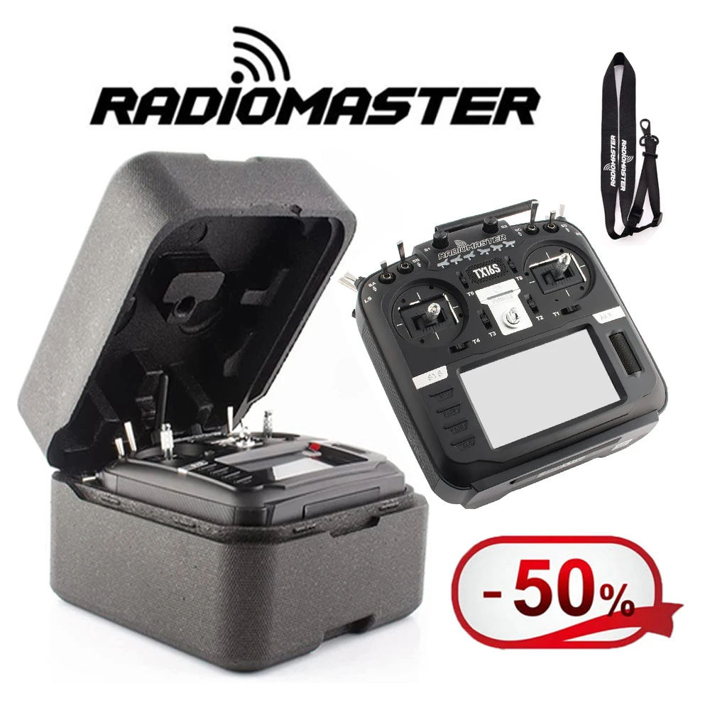 RadioMaster TX16S MKII V4.0 Hall Gimbals ELRS JP 4IN1 Transmitter Remote Control Multi-protocol OpenTX And EdgeTX for fpv drone