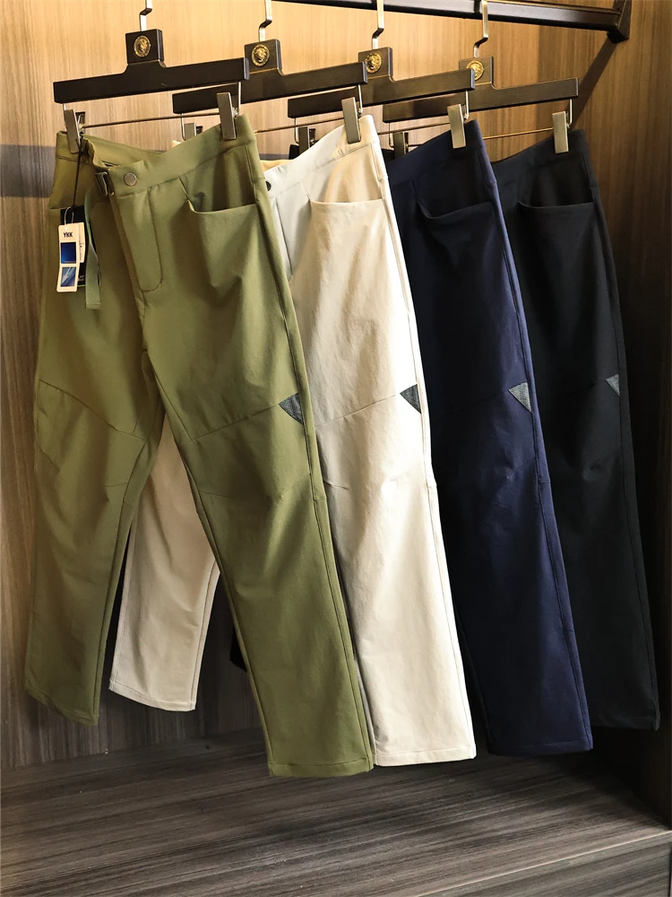 

Outdoor Adventure Designed Men's Casual Pants Soft ell Windproof Waterproof Spring 2025 Faion Urban Sle Long Trousers