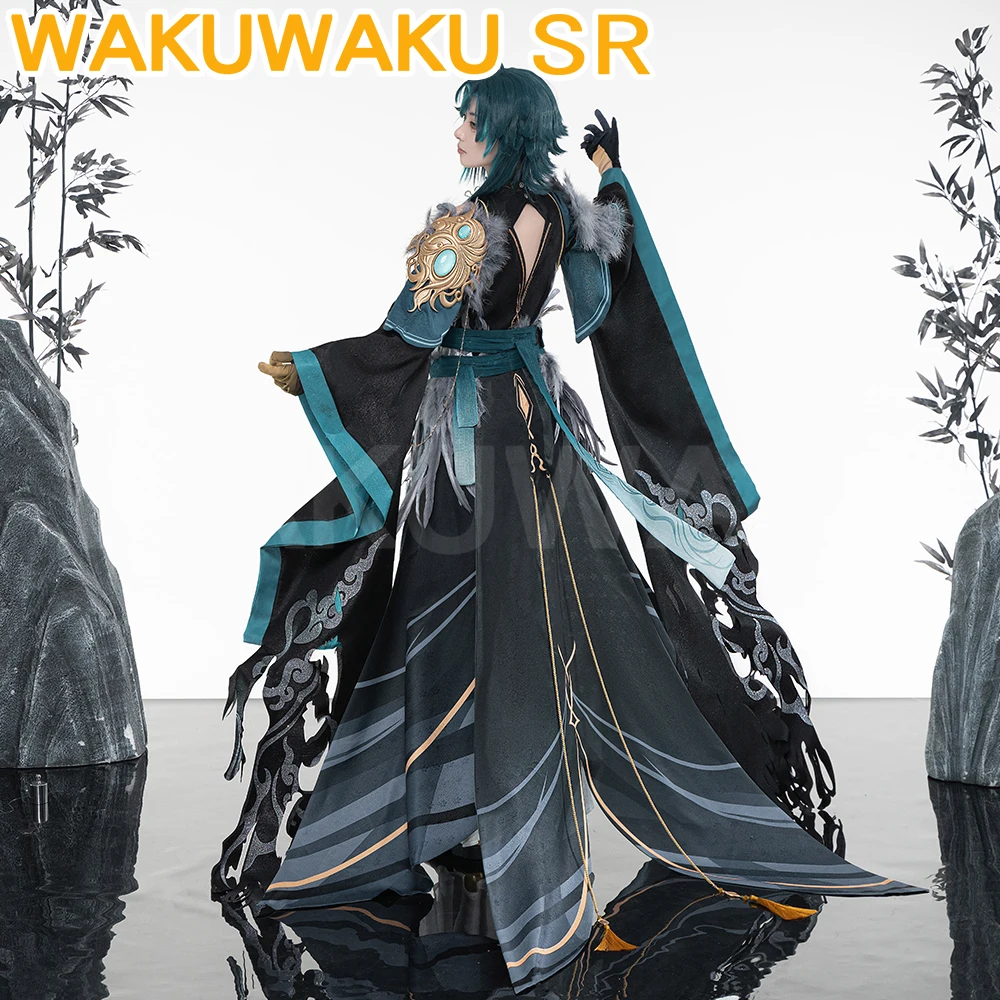 متوفر في المخزون أزياء شياو دوجين التأثيرية جينشين إمباكت واكوواكو-SR أزياء شياو التأثيرية جينشين إمباكت دي جيانغ مظلة كوسبلاي #4