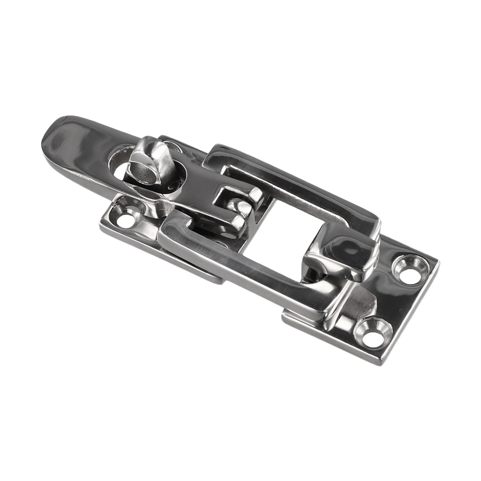 Boat Door Fastener Anti-Rattle Clamp Brand New Easy Installation High Reliability Silver Stable Characteristics Boat Accessories