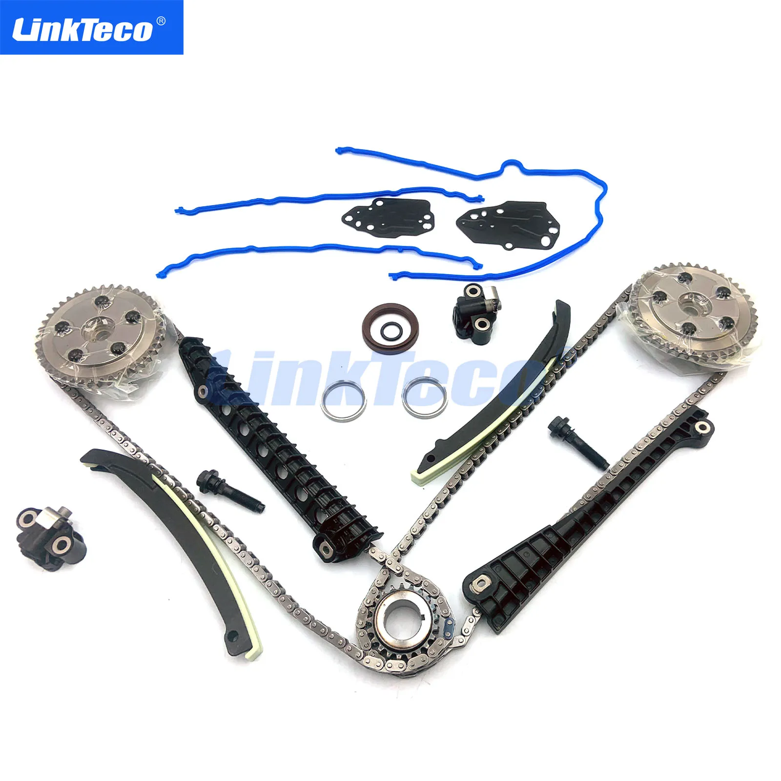 

Timing Chain Kit with VVT Cam Phasers For Ford F150-350 Navigator 5.4L Triton SOHC