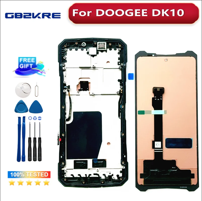 

100% Original 6.67 Inch LCD Display For DOOGEE DK10 Screen Digitizer Assembly Digitizer With Frame Replacement Parts