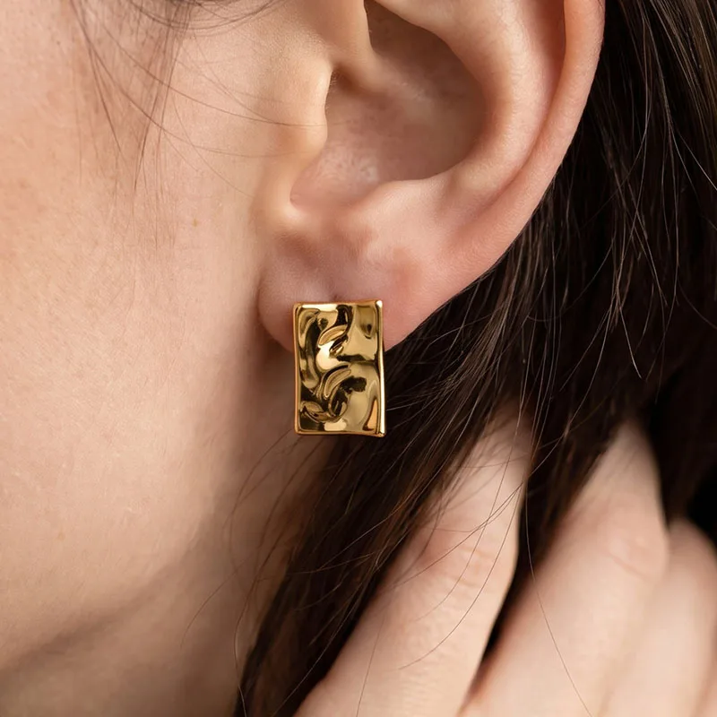 pendientes-rectangulares-con-textura-martillada-para-mujer-pendientes-geometricos-joyeria-minimalista-y-delicada-novedad-en-2026