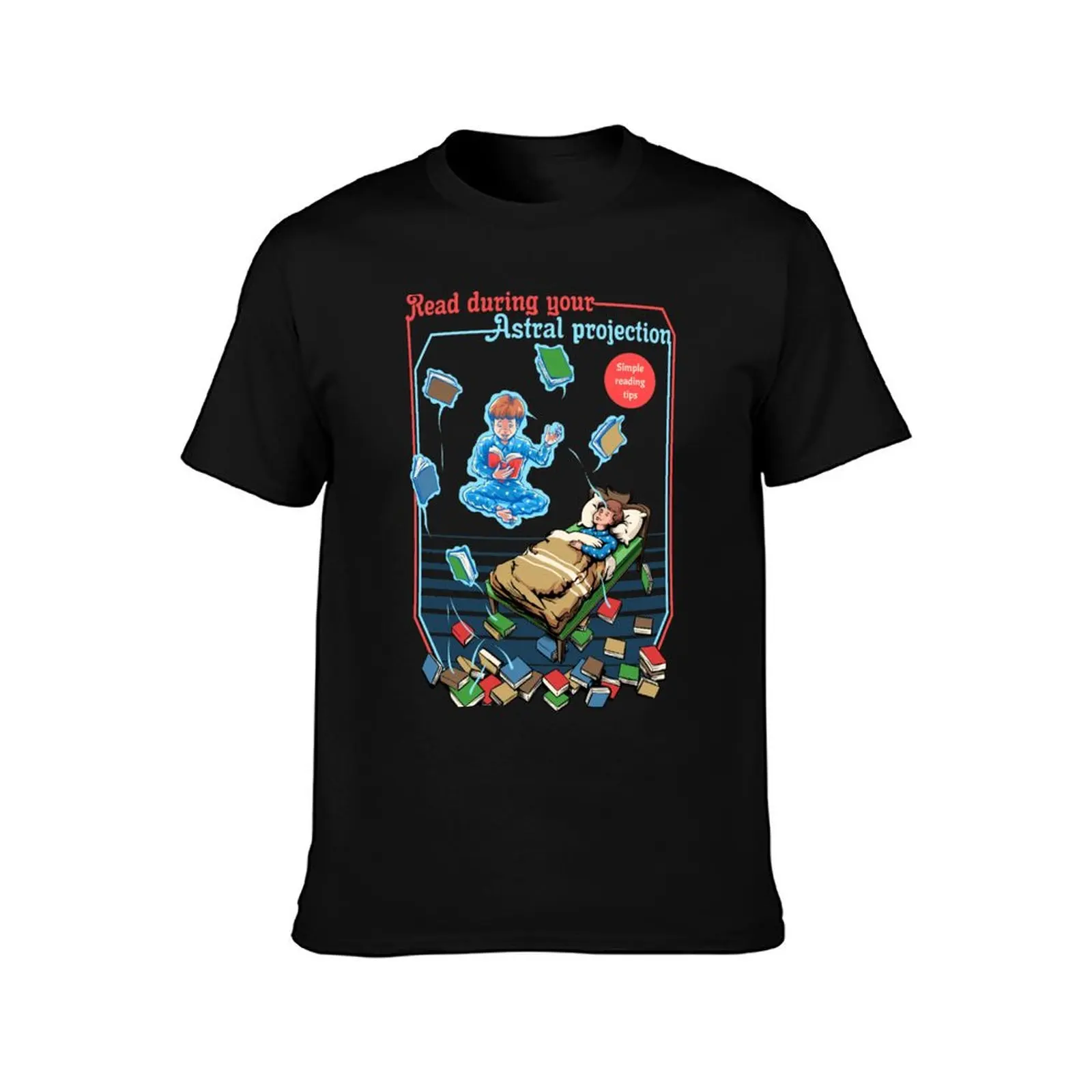 Read during your astral projection T-Shirt Light Athletic Short Sleeve Tee Shirt
