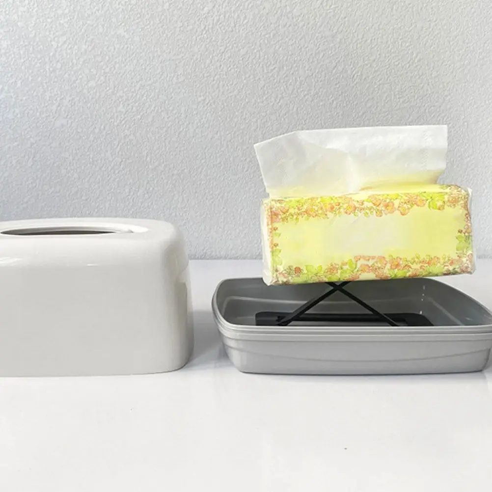 10Pcs Tissue Box Spring Support Creative Automatic Lifting Bracket for Facial Tissue Dispenser Paper Towel Pusher Inner Lifting