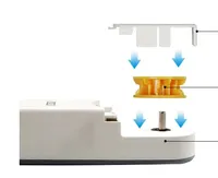NEW Smart DIY Motorized Chain Roller Blinds Shade Shutter Drive Motor Powered By Solar Panel and Charger bluetooth APP Control