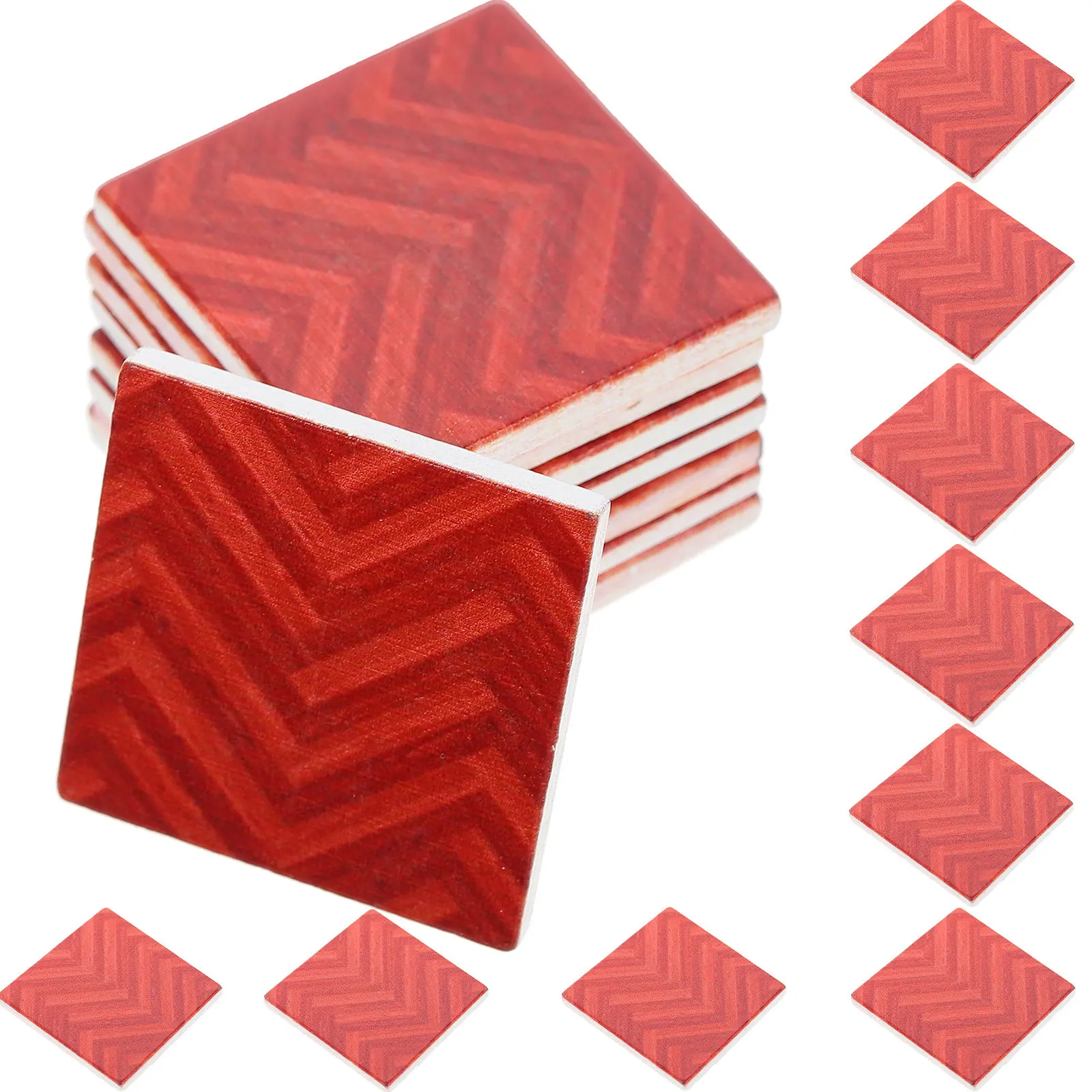 

18 шт. миниатюрных деревянных напольных досок для декора, креативные мини-покрытия для пола, украшения для миниатюрных домиков, аксессуары для DIY