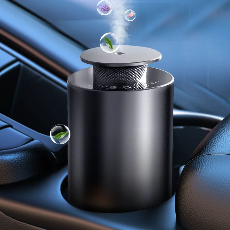 Custom Electric USB Luxury Essential Oil DiffuserRechargeable Nano Cool Mist Waterless Car Aroma Diffuser Machine
