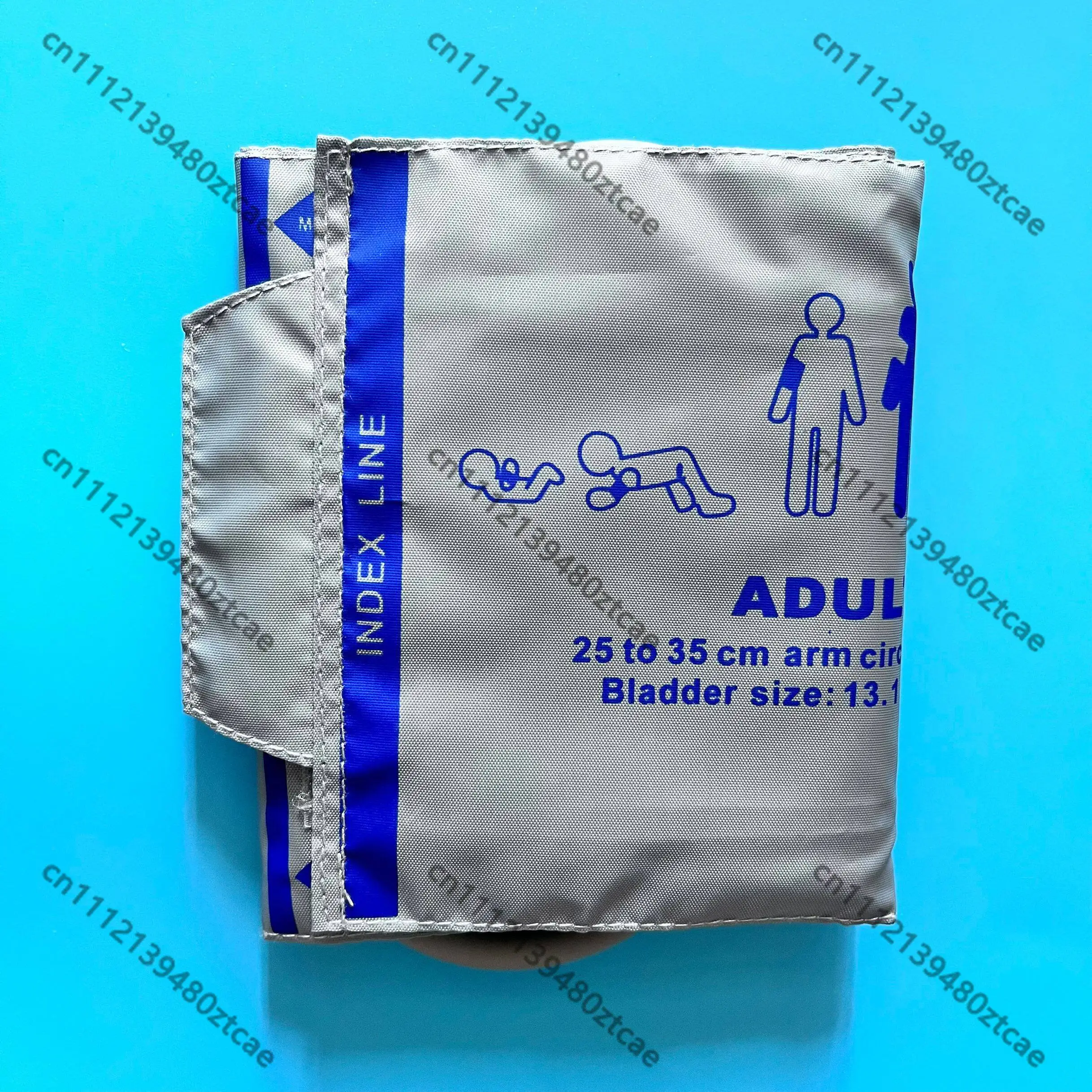 Adult Single Tube Blood Pressure Cuff, Wear-resistant PU Material, Good Air Tightness, Accurate Measurement, Universal Cuff