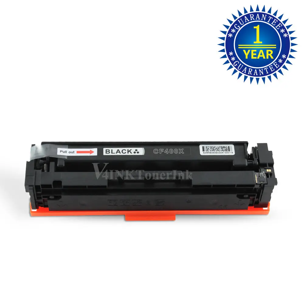 1PK High Yield CF400X สีดำหมึกพิมพ์สำหรับ HP 201X Laserjet Pro M252 M277dw