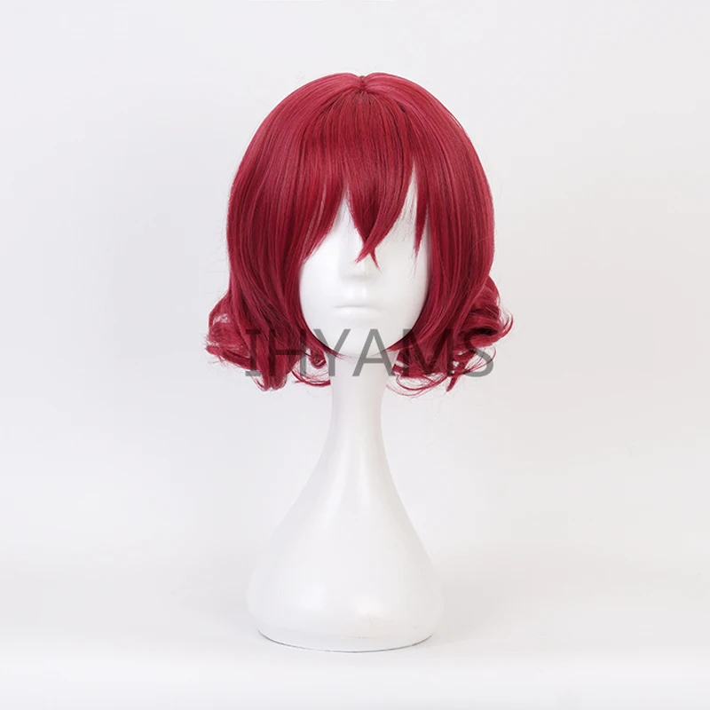 Game Anime Akatsuki no Yona Wig Yona of the Dawn Yona Styled Curly Cosplay Wig Halloween Role Play Party Wigs + Wig Cap