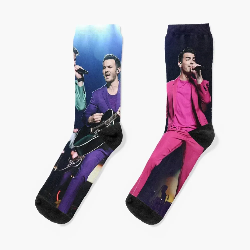 jonas happiness continues brother tour 2020 live siangselasa Socks winter thermal heated golf with print Socks Ladies Men's