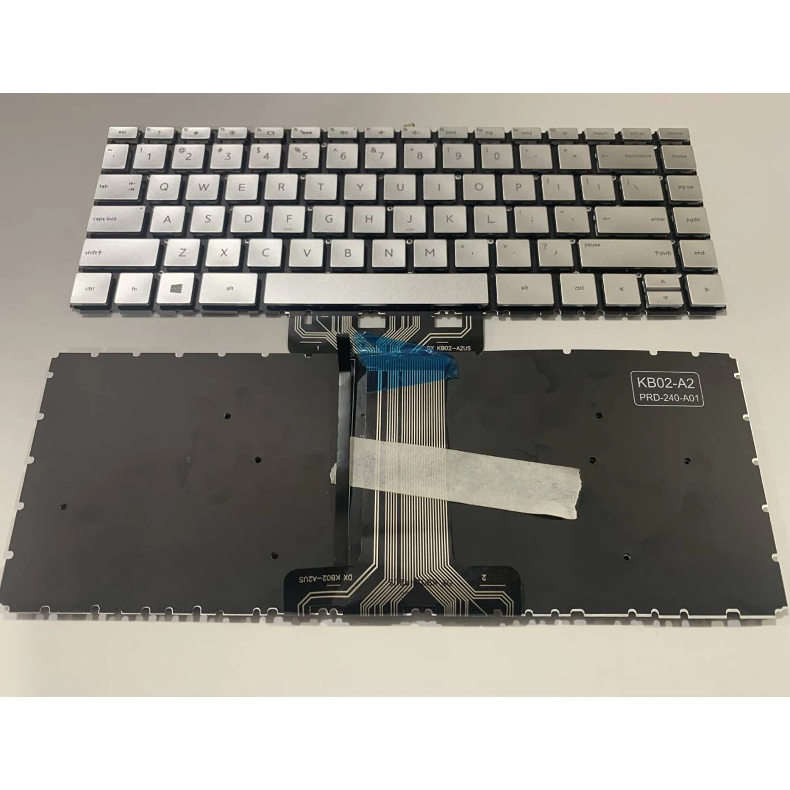 US RU Layout for HP 240G6 240G8 240G9 245G6 245G8 245G9 14-BA 14-BS Laptop Keyboard