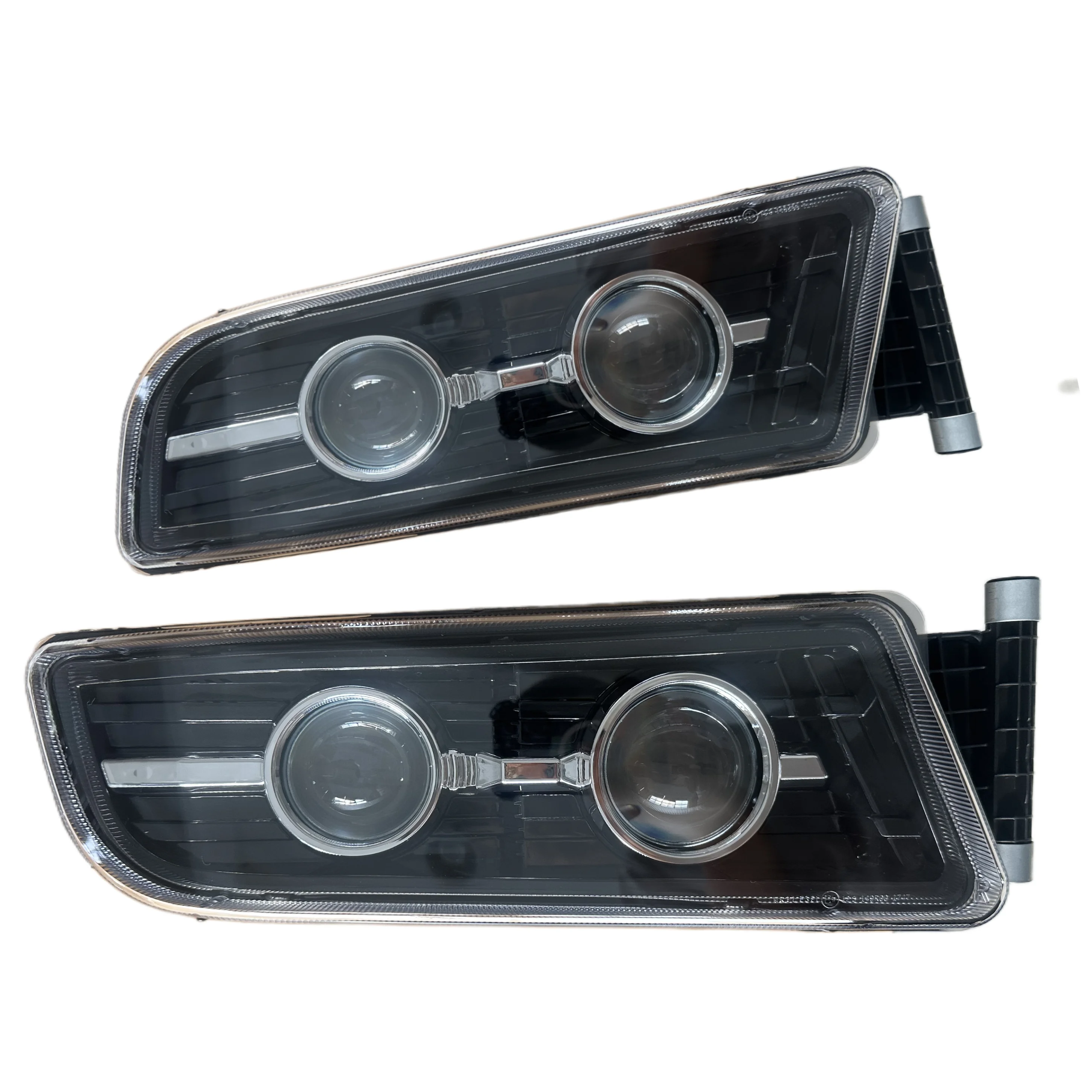 Set Of 2 For MAN TGX TGS TGL TRUCK LED FOG LIGHTS With High Beam Left and Right Dual Lens 81251016521 81251016522 FOG LAMPS