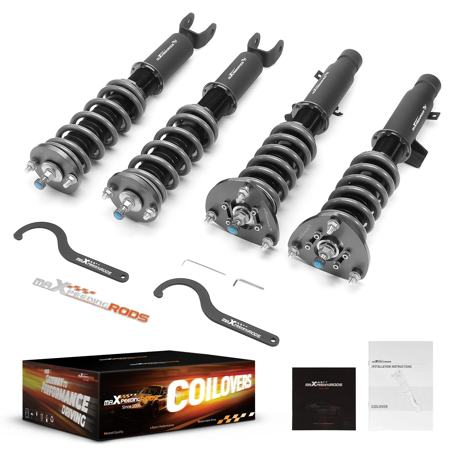 

Комплект койловеров MaXpeedingrods T7 для занижения подвески Honda Accord 2013-17