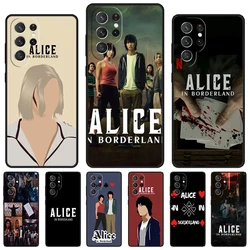 Alice in Borderland phone case For Samsung Galaxy S24 S25 S23 S22 Ultra Note 10 20 Plus S20 S21 FE Cover