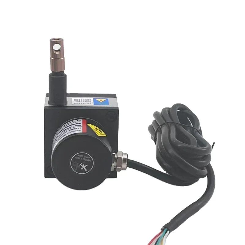 0-1000mm 10-10000ppr Voltage Push-Pull  Output Draw Wire Displacement Sensor Wire Encoder