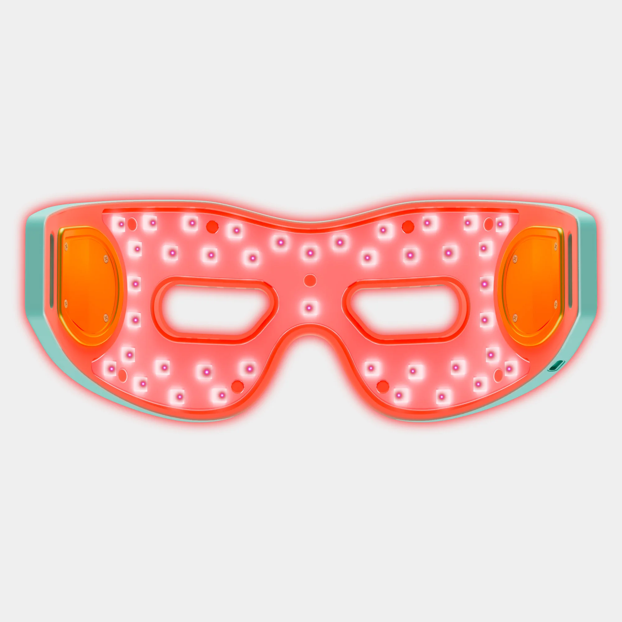 Vloeibaar siliconen led-oogmasker Led-lichttherapie Gezichtsmaskers Gezichtsverzorging Medische kwaliteit Roodlichttherapie Led-gezichtsmasker